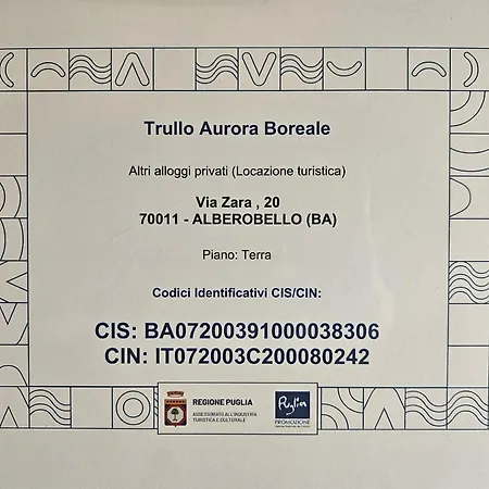 Trullo Aurora Boreale Vakantiehuis *