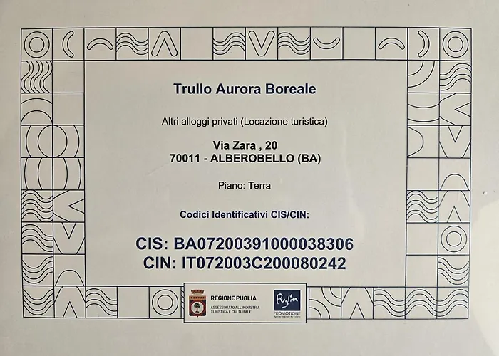Trullo Aurora Boreale بيت للعطل *